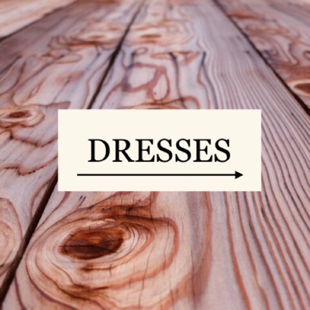 The Dress Section!☺️